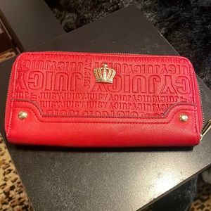 Juicy couture red wallet